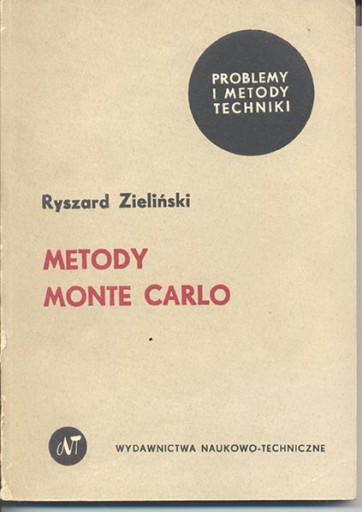 Zdjęcie oferty: Zieliński - Metody Monte Carlo