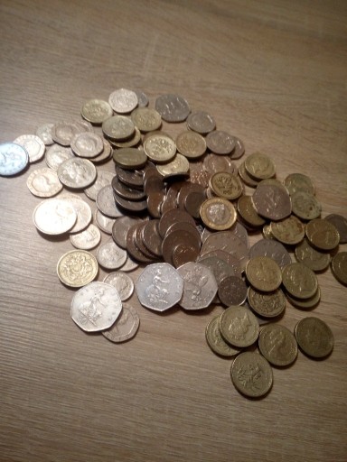 Zdjęcie oferty: 50 funtów w monetach-Anglia