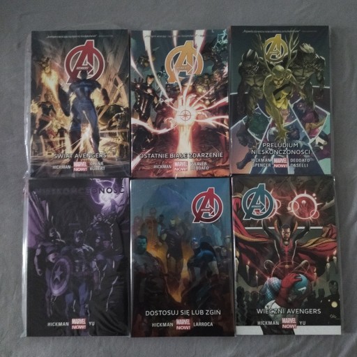 Zdjęcie oferty: Avengers. Tom 1-6