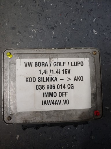 Zdjęcie oferty: Sterownik silnika 036 906 014 CG Golf 1,4 AKQ