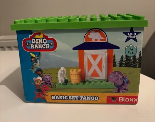 Zdjęcie oferty: Zestaw klocków BIG Bloxx Dino Ranch Stajnia z Dino Tango - klocki 16 części