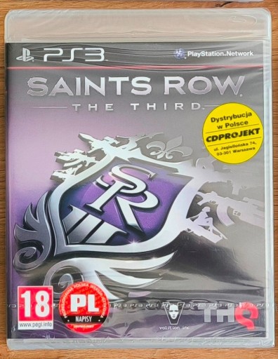 Zdjęcie oferty: Saints Row: The Third PS3 PL  PS3 - NOWA w folii, okazja, inne tytuły!