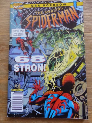 Zdjęcie oferty: Spiderman numer 12/1997 (90) Tm-Semic