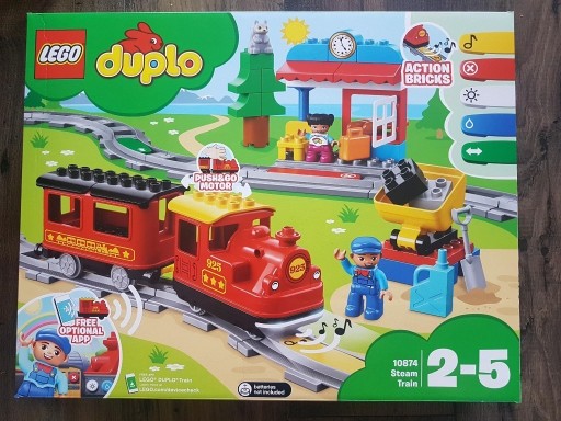 Zdjęcie oferty: LEGO DUPLO Pociąg 10874 Ciuchcia Kolejka Tory