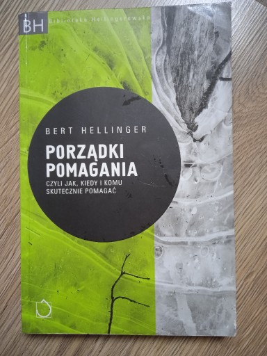 Zdjęcie oferty: Porządki Pomagania - Bert Hellinger