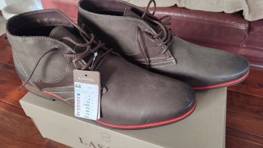 Zdjęcie oferty: Buty brązowe skórzane Lasocki roz.44