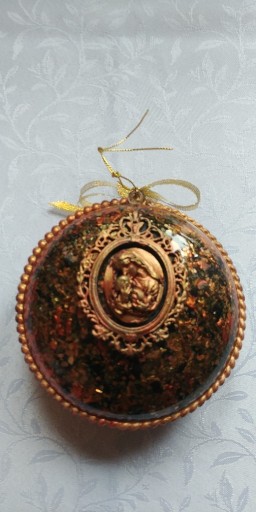 Zdjęcie oferty: świąteczny medalion dwustronny na choinkę