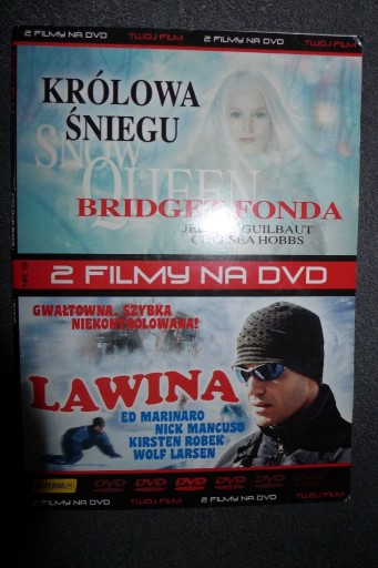 Zdjęcie oferty: Film Królowa śniegu/ Lawina płyta DVD