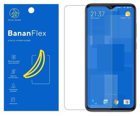 Zdjęcie oferty: Szkło hybrydowe 7H BananFlex ochronne do Xiaomi Redmi Note 8 Pro