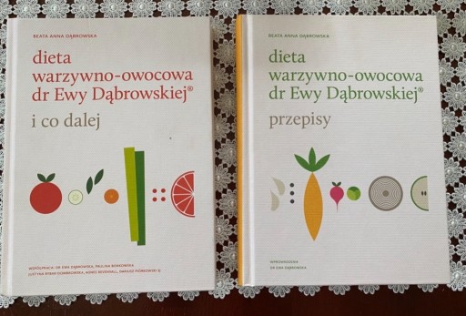 Zdjęcie oferty: Dr Ewa Dąbrowska Dieta warzywno-owocowa
