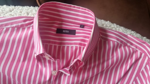 Zdjęcie oferty: Koszula Męska HUGO BOSS w kratkę rozmiar 41 - stan bardzo dobry