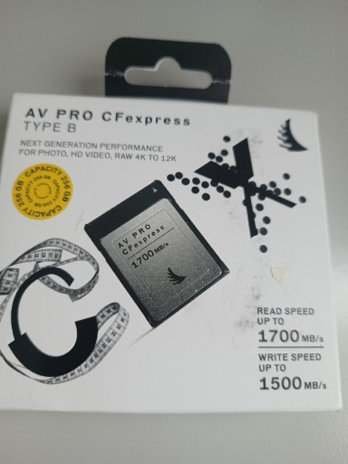 Zdjęcie oferty: Karta pamięci Angelbird AV PRO Cfexpress 256 gb