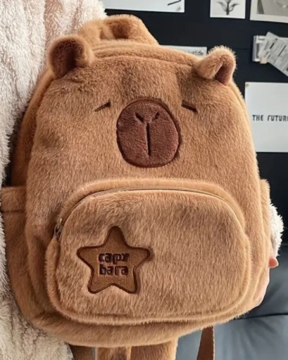 Zdjęcie oferty: Plecak Pluszowy MIĘKKI Capibara