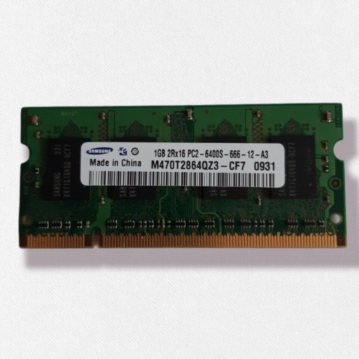 Zdjęcie oferty: Pamięć RAM Samsung 1GB do laptopa