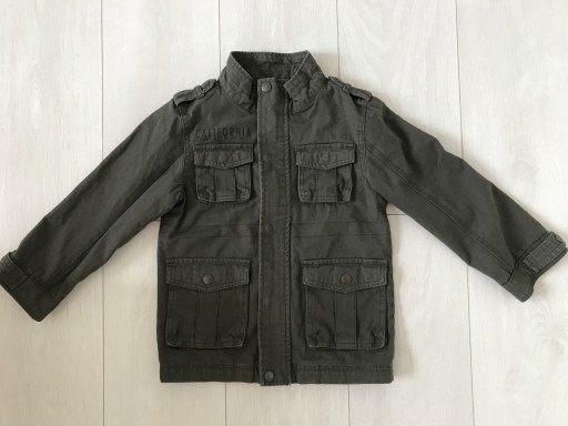 Zdjęcie oferty: F&F 4-5 lat r. 110 kurtka chłopięca zielona khaki