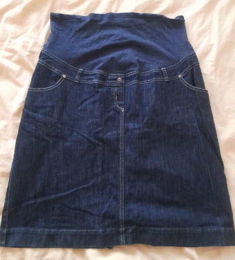 Zdjęcie oferty:  Ciążowa spódnica jeansowa XL