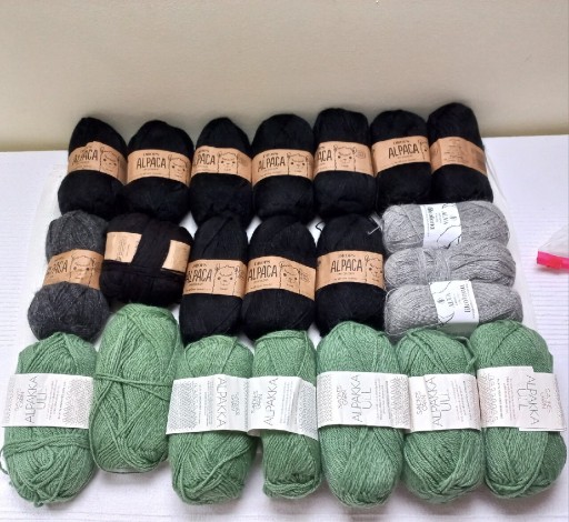Zdjęcie oferty: Wełna 100% alpaca 1 kg włóczka Sandnes Garn Drops Filcolana zestaw 