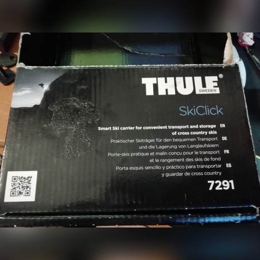 Zdjęcie oferty: Thule 7293 7291 SkiClick uchwyt do transportu nart