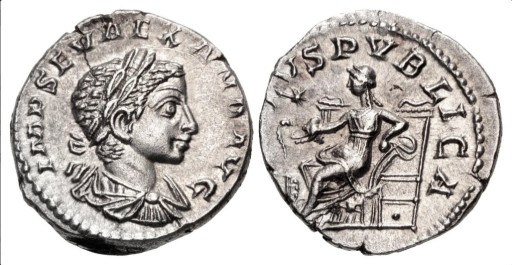 Zdjęcie oferty: Alexander Severus, denar, RIC 298, exMcAlee