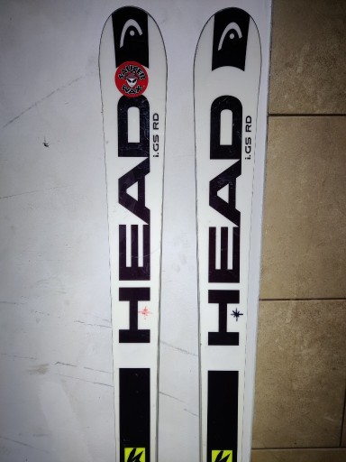 Zdjęcie oferty: Narty 186 cm HEAD Racing World Cup Rebels i.GS RD