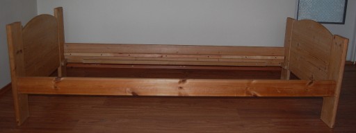 Zdjęcie oferty: Łóżko z materacem 207 cm x 94 cm