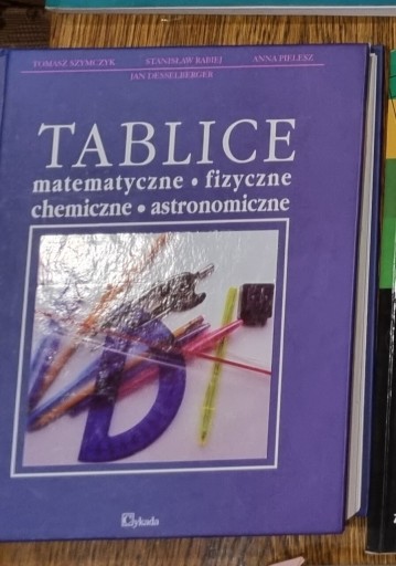Zdjęcie oferty: Tablice matematyczne fizyczne chemiczne, Cykada