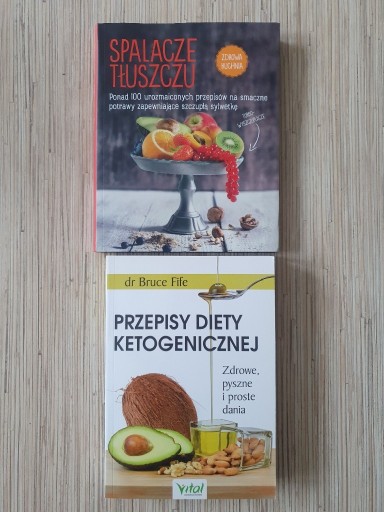 Zdjęcie oferty: Przepisy diety ketogenicznej + Spalacze tłuszczu