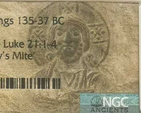 Zdjęcie oferty: Biblijna moneta WDOWI GROSZ | Widow's Mite NGC 