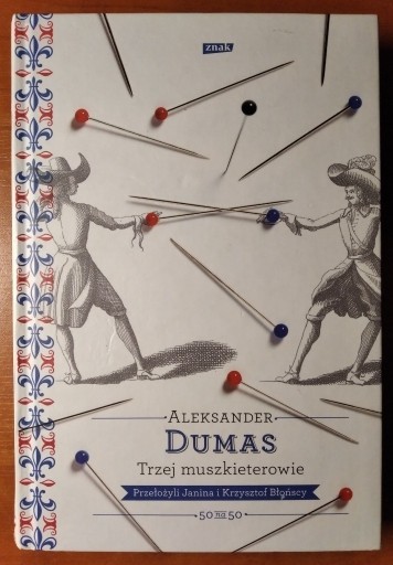 Zdjęcie oferty: Trzej muszkieterowie Aleksander Dumas ZNAK 50na50