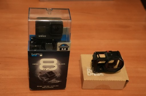 Zdjęcie oferty: Kamera Gopro Black Hero 8 + klatka bateria filtr