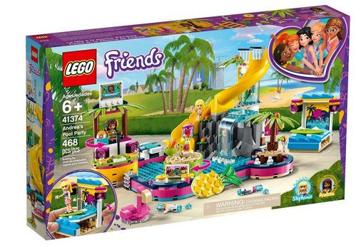 Zdjęcie oferty: Klocki Lego Friends 41374 Impreza Andrei na baseni