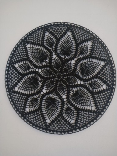 Zdjęcie oferty: Mandala rozeta na szydełku 50 cm łapacz snów boho 