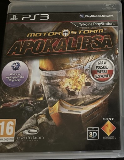 Zdjęcie oferty: Gra ps3 motor storm apokalipsa