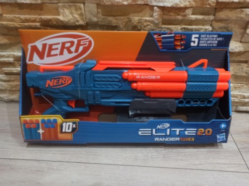 Zdjęcie oferty: HASBRO NERF ELITE 2.0 Wyrzutnia ranger PD-5 F4186