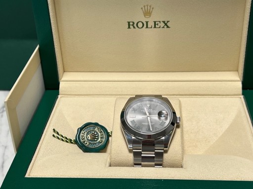 Zdjęcie oferty: Rolex Datejust 41mm Wimbledon, salonPL, komplet