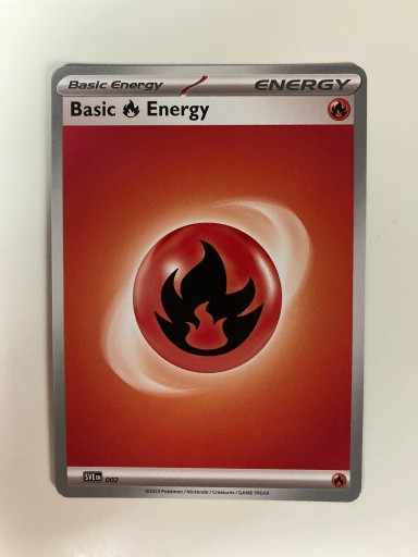 Zdjęcie oferty: Karty Energii Pokemon TCG 2023 - Fire