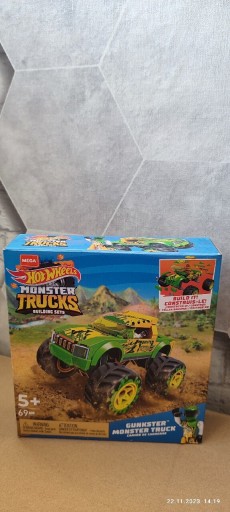 Zdjęcie oferty: Hot wheels Gunkster Monster Trucks Building  69pcs