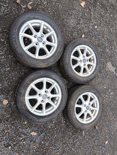 Zdjęcie oferty: OPONY FELGI FIESTA 195 60 15 ZIMOWE 7MM 4x100 ET45