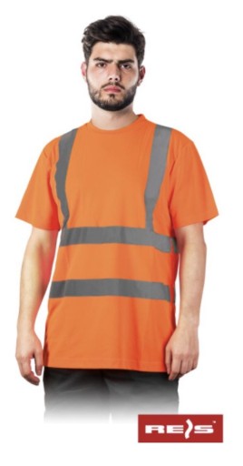 Zdjęcie oferty: T-shirt roboczy odblaskowy pomarańczowy