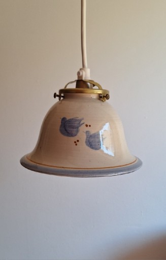 Zdjęcie oferty: Piękna ceramiczna Lampka wisząca Vintage 