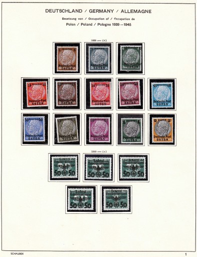 Zdjęcie oferty: GG, Fi 1-13, 35-39, 18 znaczków czystych* z klejem