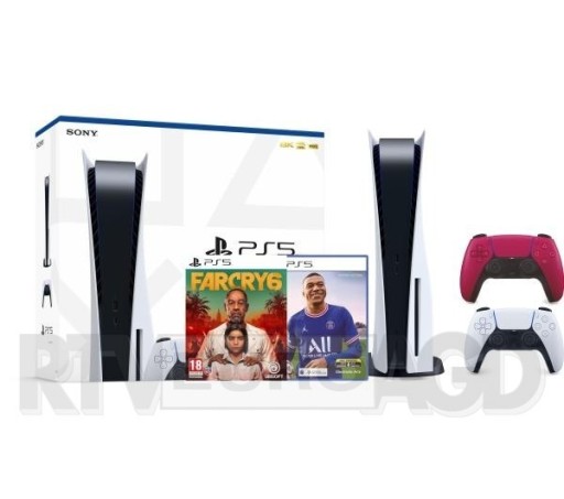 Zdjęcie oferty:  SONY PlayStation 5 (PS5) FIFA FAR CRY 6 PAD