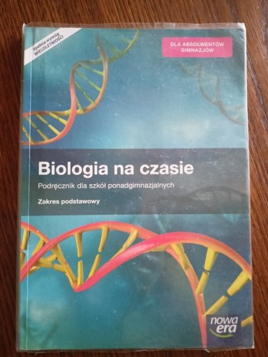 Zdjęcie oferty: Biologia na czasie Podręcznik Zakres podstawowy