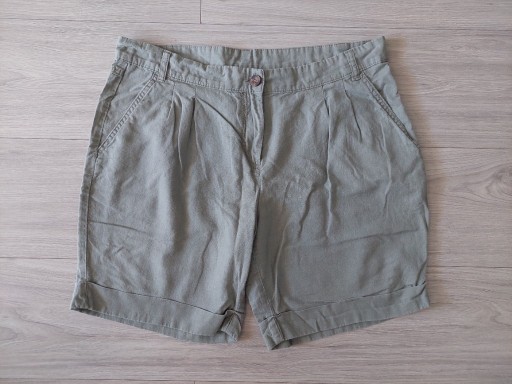 Zdjęcie oferty: Esmara Szorty khaki z lnem 44