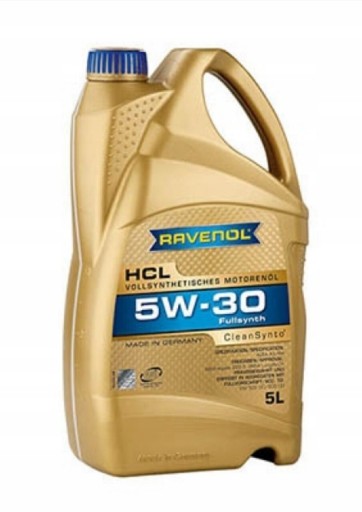 Zdjęcie oferty: Olej silnikowy Ravenol HCL SAE 5 l 5W-30