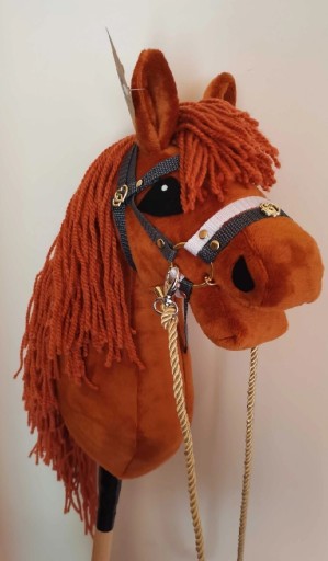 Zdjęcie oferty: Hobby horse koń na kiju rudy