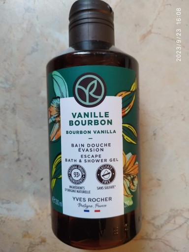 Zdjęcie oferty: Yves Rocher Wanilia Bourbon żel pod prysznic