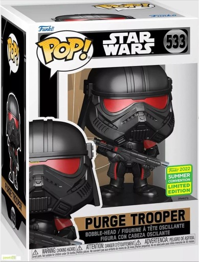 Zdjęcie oferty: Funko Pop! Star Wars: Purge Trooper 533