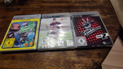 Zdjęcie oferty: 3 GRY FIFA 15 LITTLE BIG PLANET 2 VOICE GERMANY 2