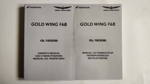 Zdjęcie oferty: Instrukcja obsługi Honda Goldwing F6B